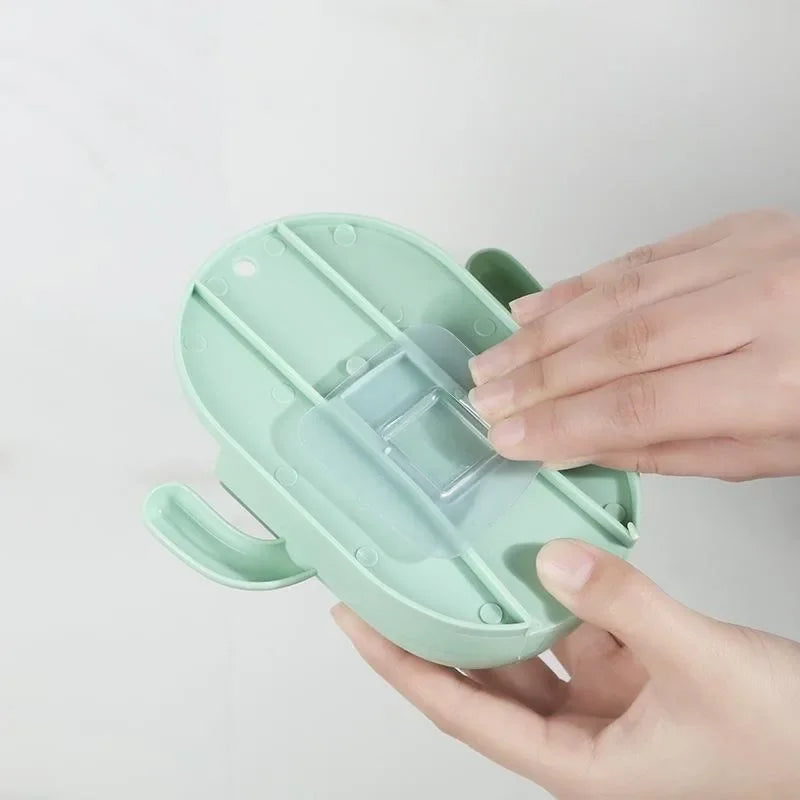 support mural auto-adhésif pour brosse et accessoires de salle de bain - vue 6 sur 10