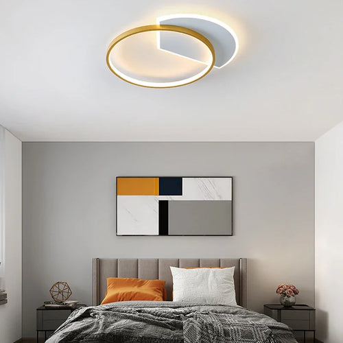 lustre moderne à leds pour intérieur de maison - vue 4 sur 12