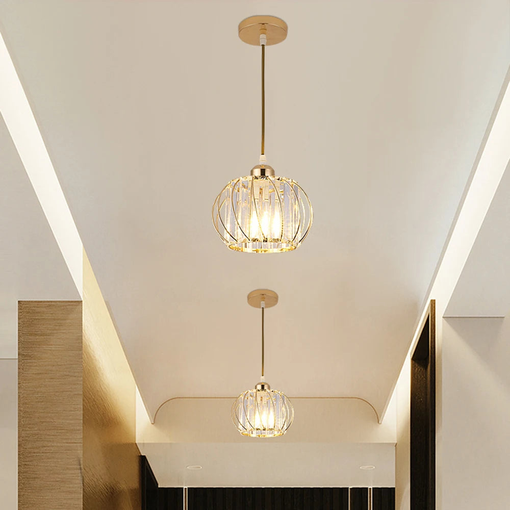 plafonnier moderne en cristal pour une ambiance élégante et créative - vue 4 sur 8