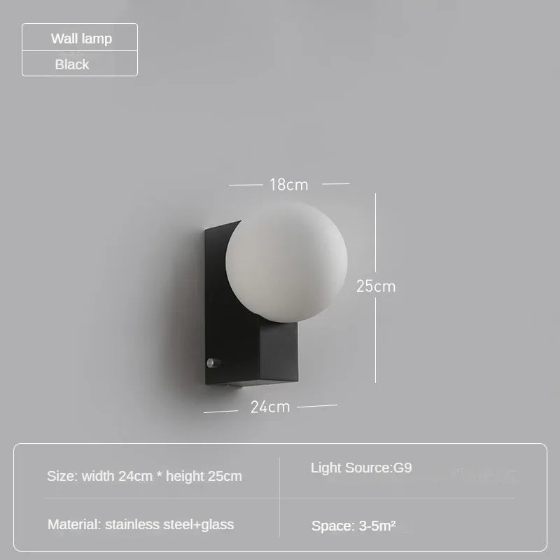 applique murale créative en acier inoxydable pour intérieur moderne - vue 10 sur 10