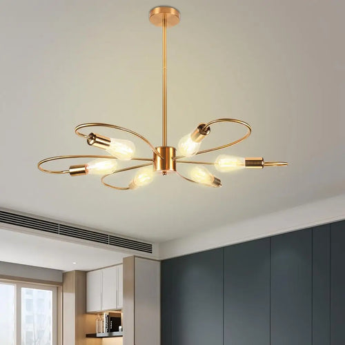 lustres modernes à led pour décoration intérieure élégante - vue 6 sur 10