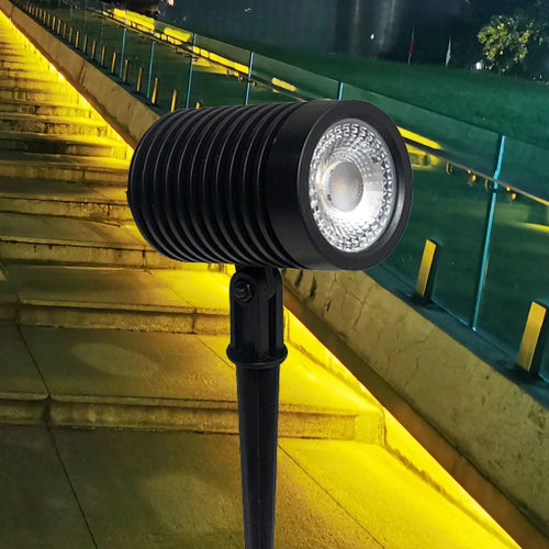 mini projecteur extérieur lampe de jardin moderne et décorative - vue 4 sur 6