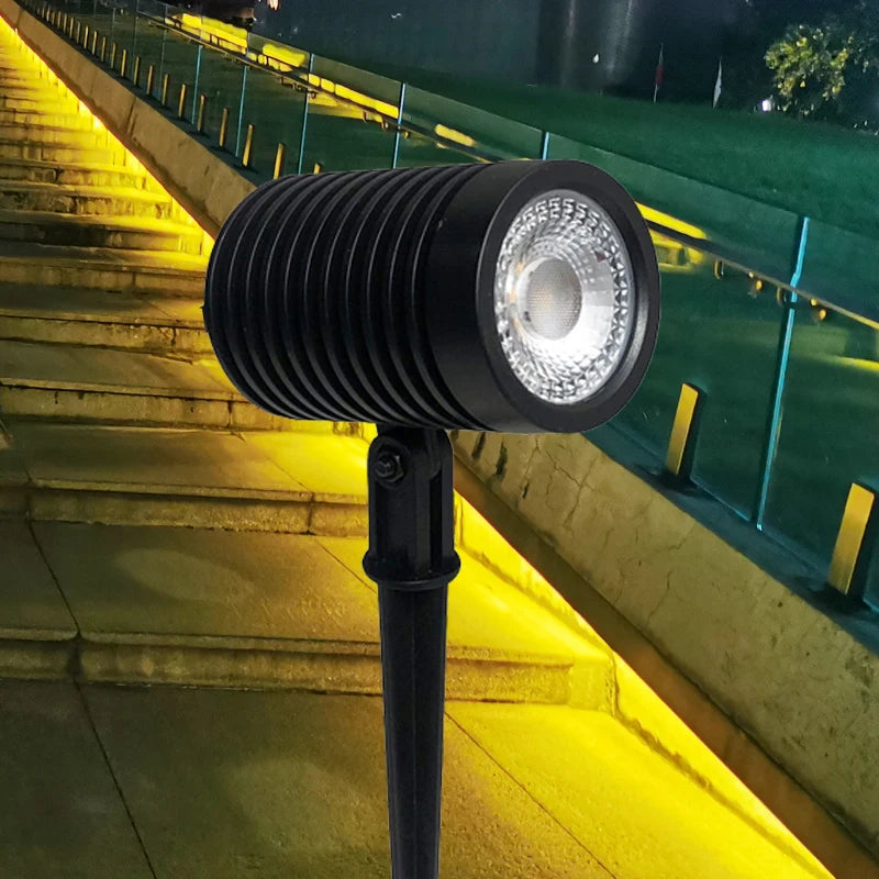 mini projecteur extérieur lampe de jardin moderne et décorative - vue 4 sur 6