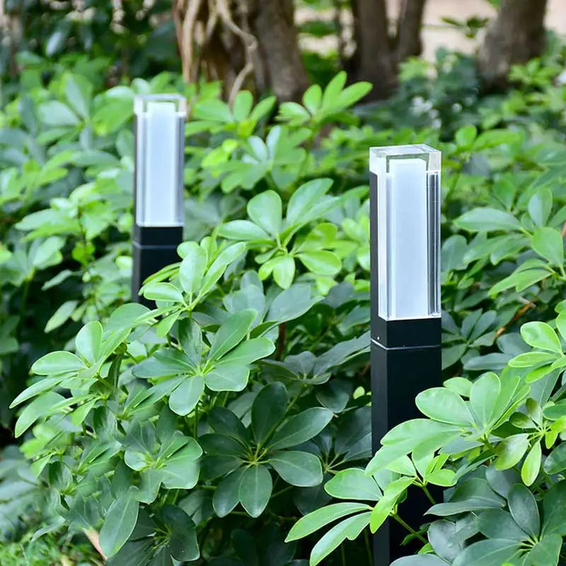 colonne lumineuse led étanche pour jardin et extérieur - vue 6 sur 7