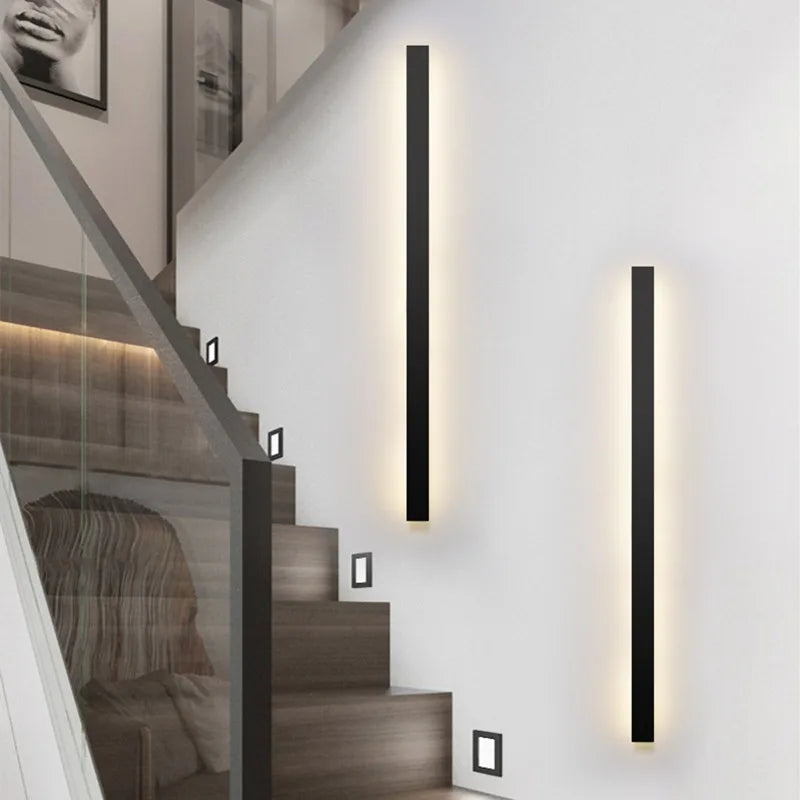 applique murale extérieure à led étanche pour éclairage décoratif - vue 4 sur 23