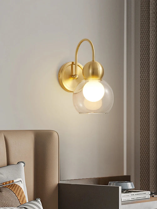 applique murale en cuivre style postmoderne pour décoration intérieure - vue 5 sur 10