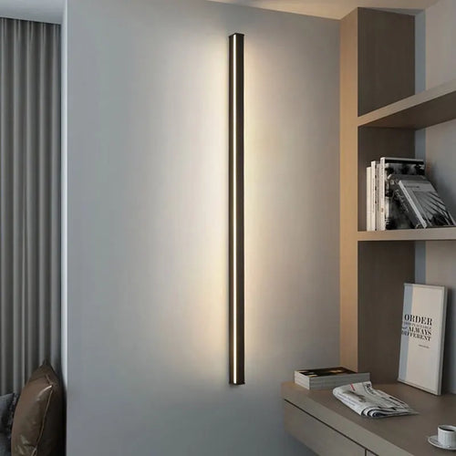 applique murale led cuboïde minimaliste en aluminium avec télécommande - vue 2 sur 22