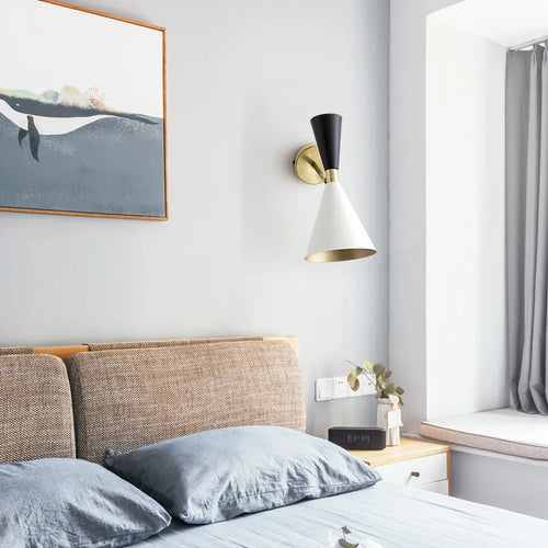 applique murale américaine en métal pour éclairage intérieur - vue 2 sur 6