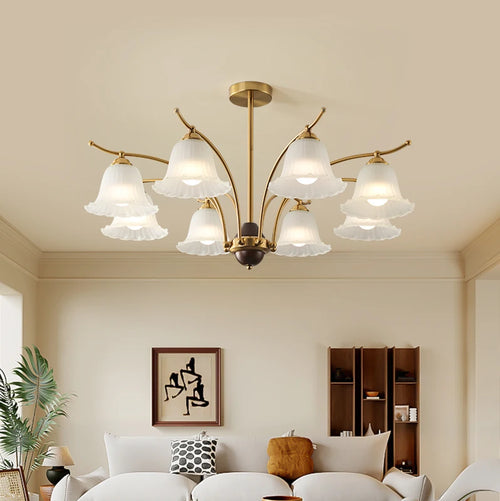 lustre rétro élégant pour un éclairage classique et raffiné - vue 2 sur 9