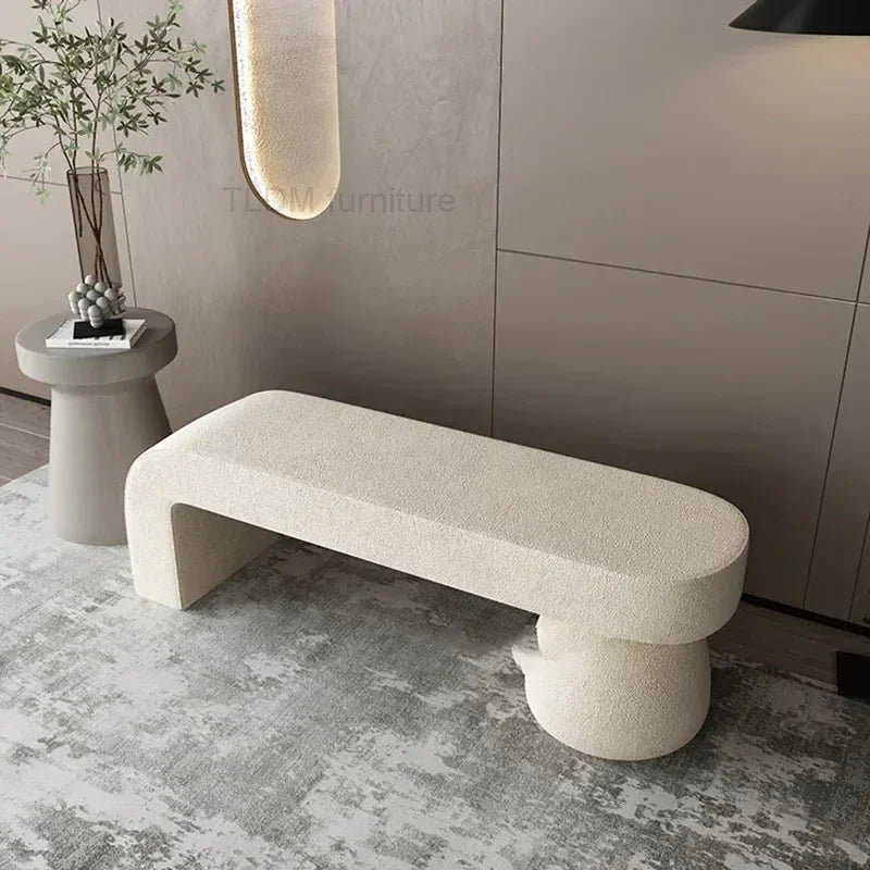 tabourets à langer en laine d'agneau pour un intérieur élégant - vue 1 sur 33