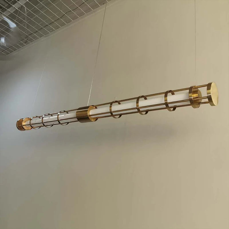 suspension tube nordique moderne pour décoration intérieure - vue 4 sur 10