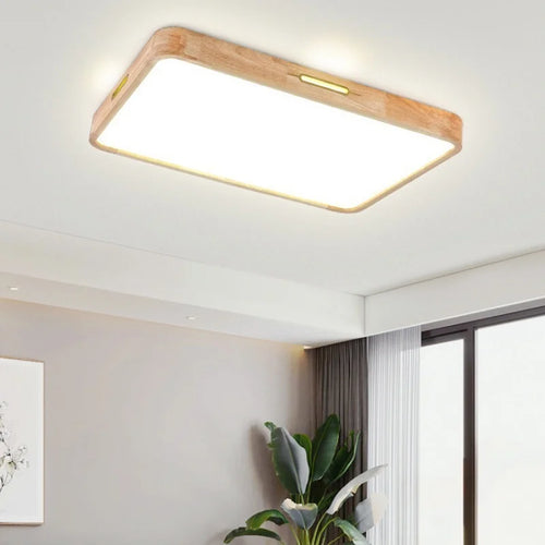 plafonnier led moderne simple rond carré décoratif idéal - vue 2 sur 14