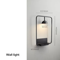 Modern Storage Wall Lamp, Minimalist Bedroom, Living Room Wall Lamp, Reading Personalized Atmosphere, Study LED Wall Lamp