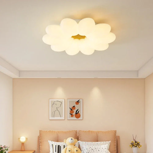 lustre créatif à pétales pour un éclairage chaleureux et apaisant - vue 3 sur 24