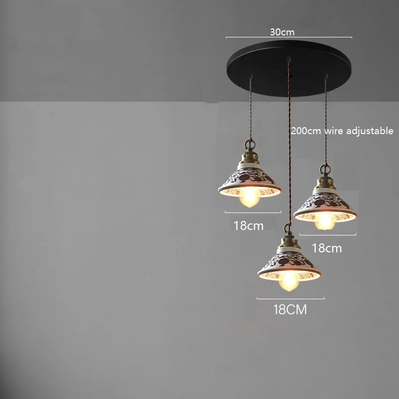 Suspension led en céramique moderne simple - vue 27 sur 29