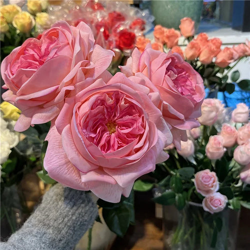 branche de rose artificielle pour un cadeau romantique et décoratif - vue 11 sur 12