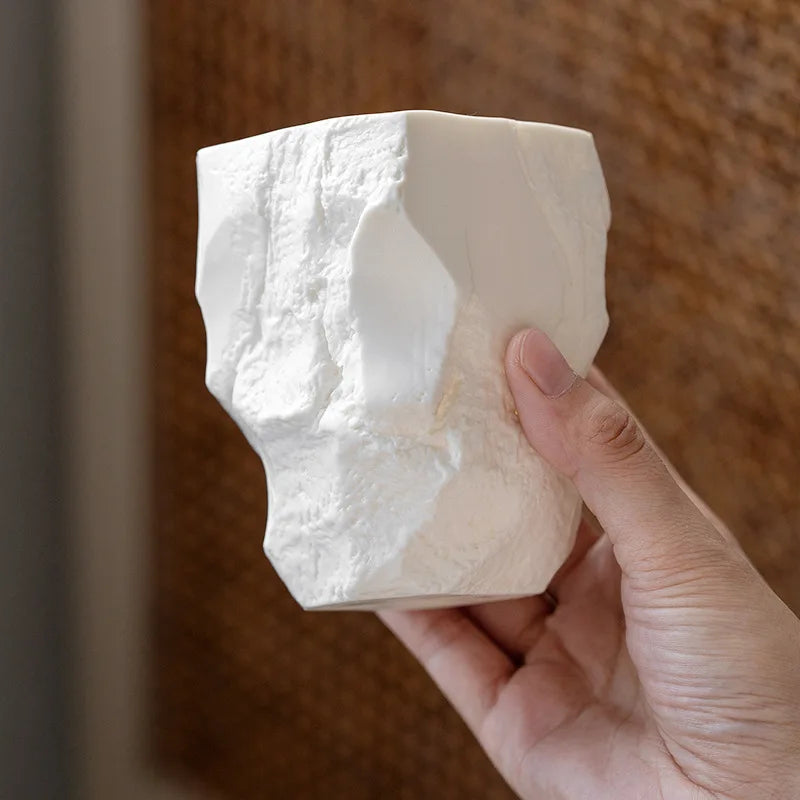 tasse à brosse à dents nordique en céramique artisanale pour salle de bain - vue 4 sur 7