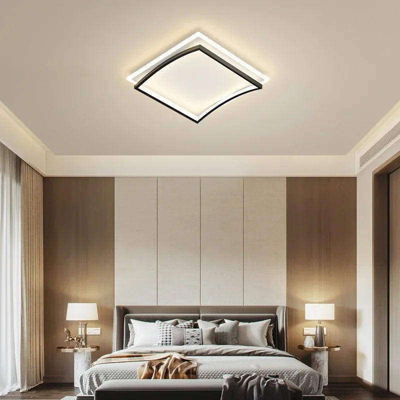 lustre moderne à leds pour intérieur de maison - vue 3 sur 24