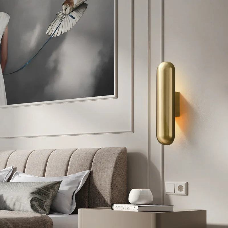 applique murale led industrielle vintage à intensité variable avec télécommande - vue 4 sur 8