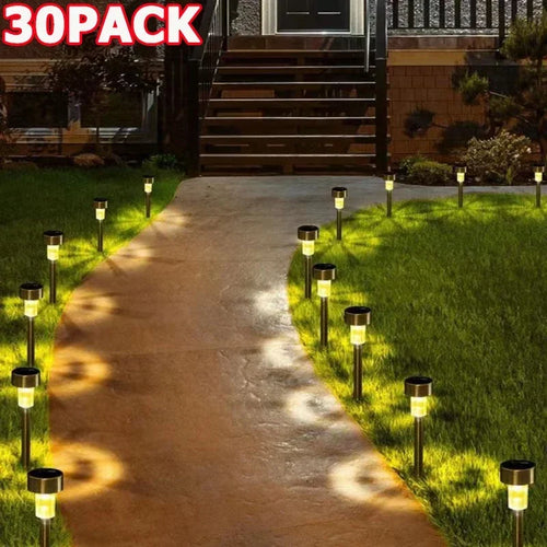 lampes solaires d'extérieur pour jardin et décoration de paysage - vue 2 sur 9