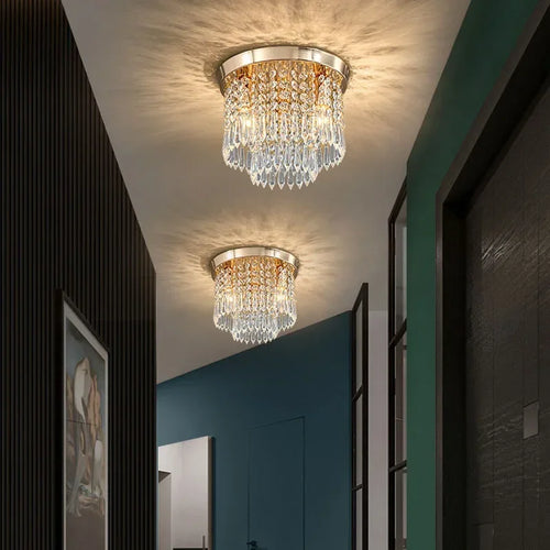 plafonnier led moderne en bois de style bohémien monté en surface - vue 3 sur 20