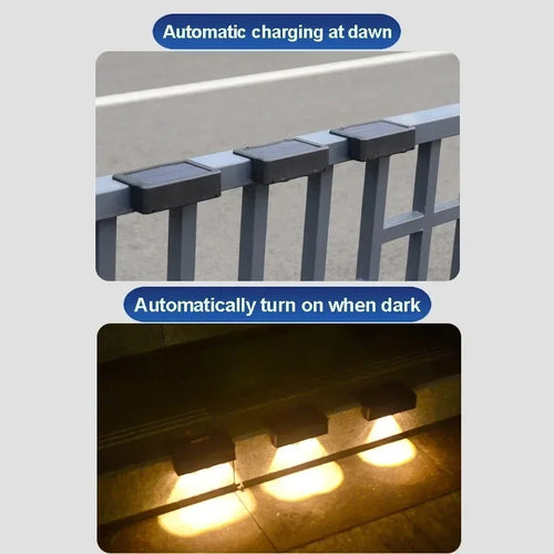 applique murale solaire à led pour extérieur jardin et éclairage décoratif - vue 3 sur 10