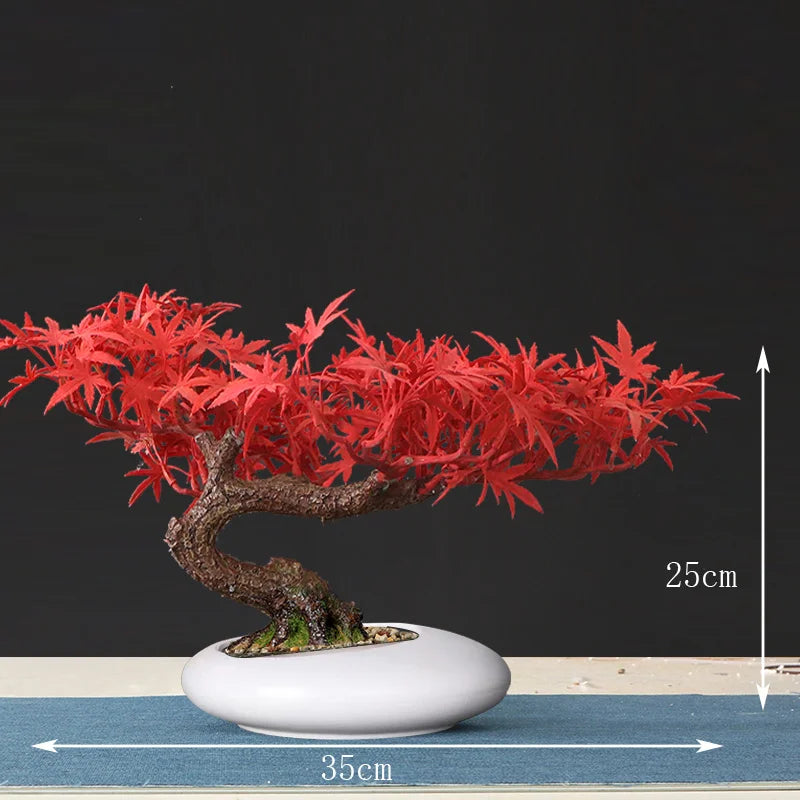 faux arbre bonsaï pour décoration intérieure et aménagement paysager - vue 18 sur 36