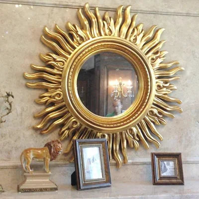 miroir mural décoratif sun apollo art design élégant et unique - vue 15 sur 14