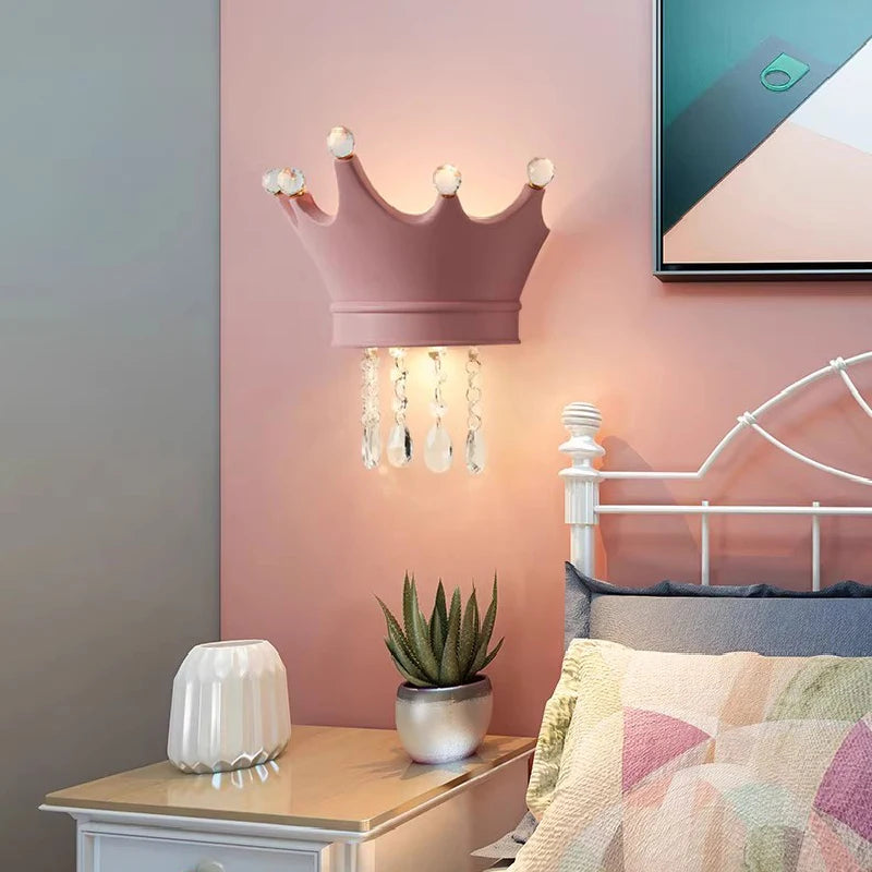 appliques murales en cristal pour chambre d'enfant moderne - vue 2 sur 6
