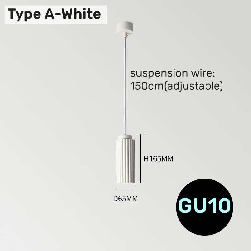 suspension Minimalisme moderne LED colorée Art - vue 8 sur 16