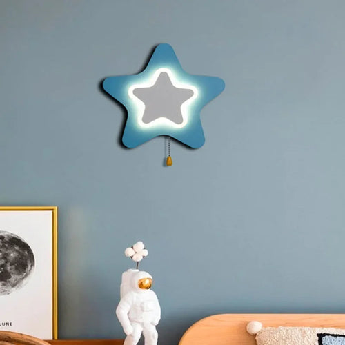 Applique murale LED moderne pour enfants chambre chevet étude allée mur lumière d'ambiance intérieur maison décorative luminaire - vue 5 sur 13