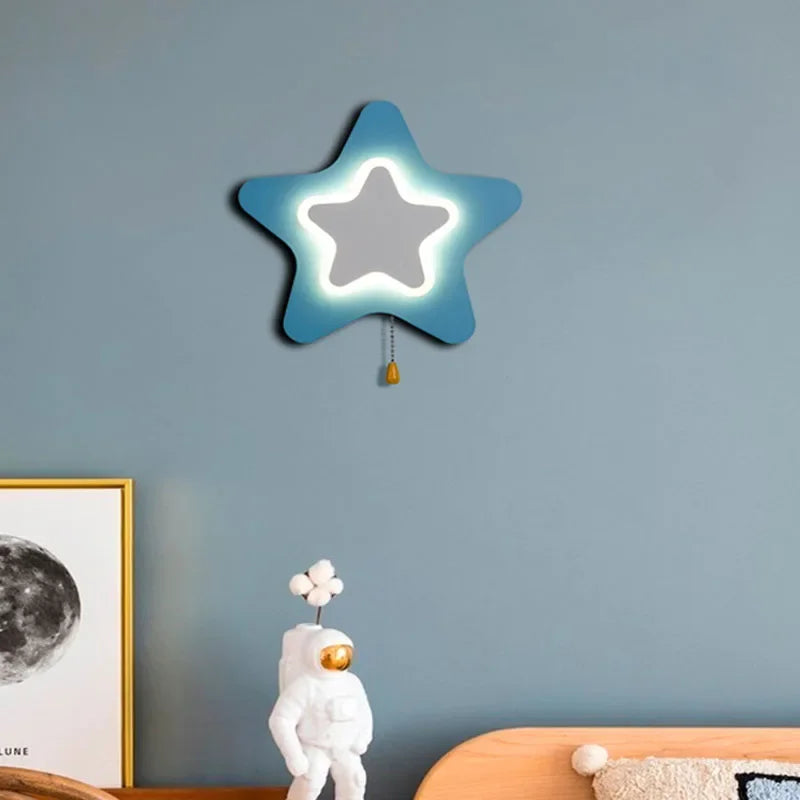 Applique murale LED moderne pour enfants chambre chevet étude allée mur lumière d'ambiance intérieur maison décorative luminaire - vue 5 sur 13