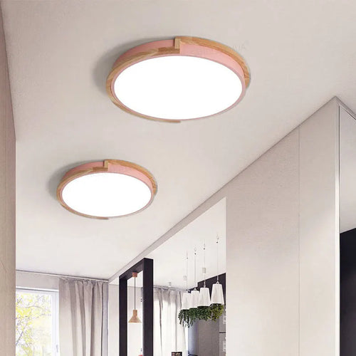 Plafonnier moderne à LEDs lumière Macaron pour chambre salon salle à manger allée décor à la maison - vue 4 sur 24