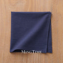 Serviette de table coton lavé style classique réutilisable