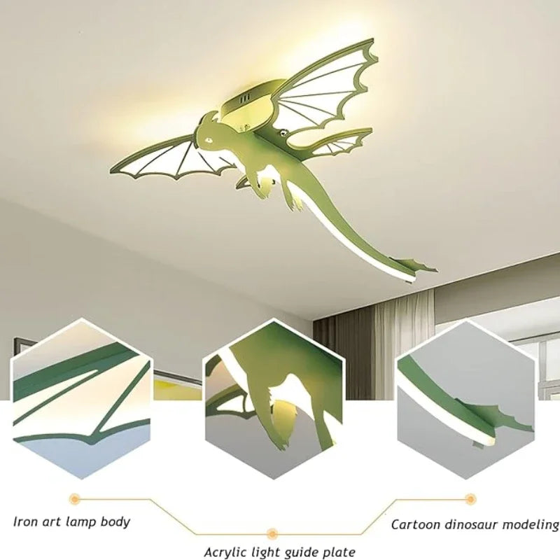plafonnier led design nordique moderne créatif 2023 décoratif intérieur - vue 4 sur 8