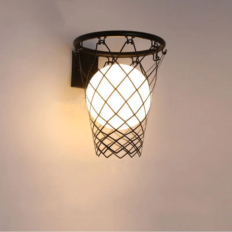 applique murale créative nordique basket personnalisée - vue 1 sur 8