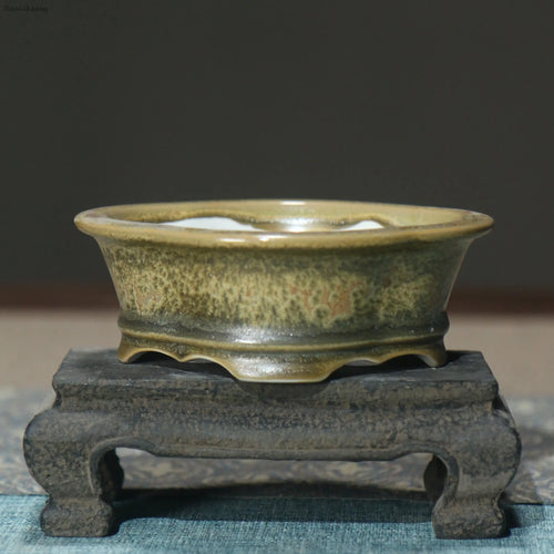 pot de fleur créatif en céramique émaillée pour décoration intérieure - vue 2 sur 14
