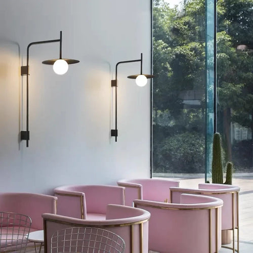 applique murale Nordique créatif bras mobile verre G9 ampoule salon chambre hôtel étude tête de lit éclairage LED lumière décorative - vue 2 sur 12