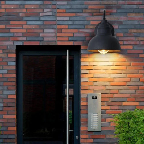 applique murale étanche style industriel pour extérieur jardin et cour - vue 6 sur 15