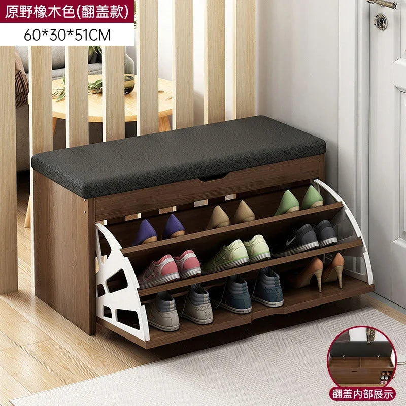 armoires à chaussures modernes de rangement vertical design japonais - vue 9 sur 21