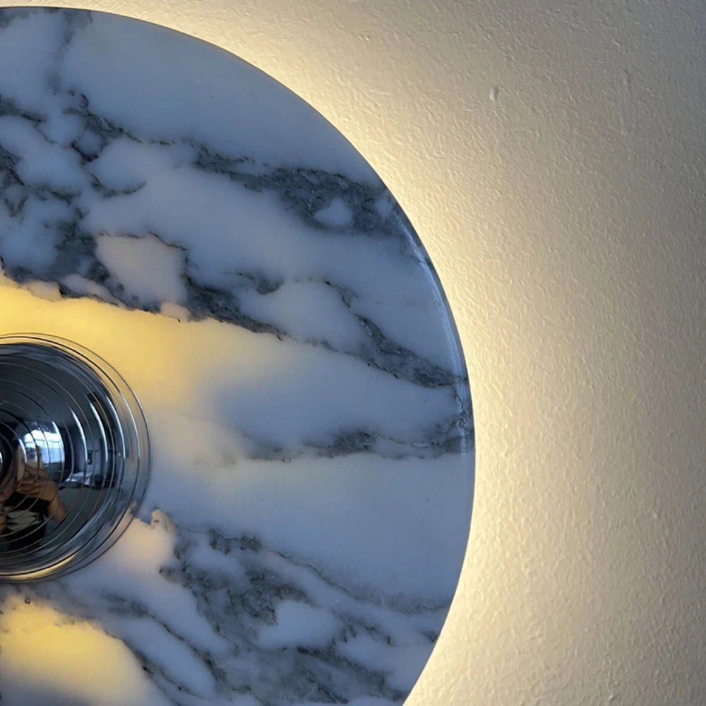 applique murale led en marbre pour décoration intérieure élégante - vue 4 sur 5