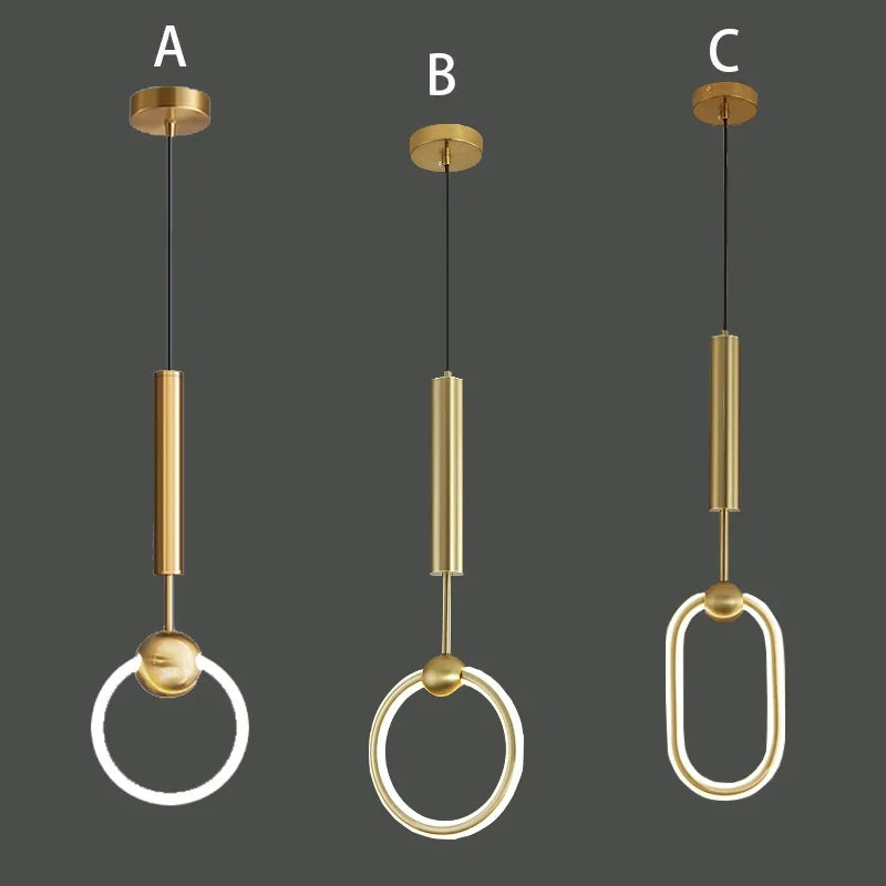suspension moderne minimaliste luxe pour intérieur design - vue 3 sur 22