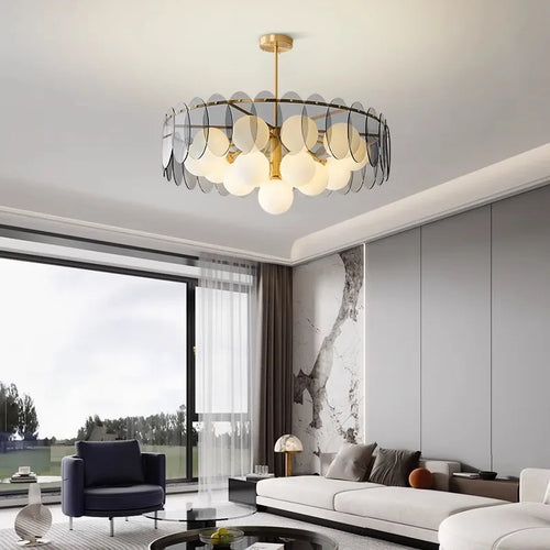 Lustre moderne led pour salle à manger pour plafond éclairage intérieur - vue 3 sur 16