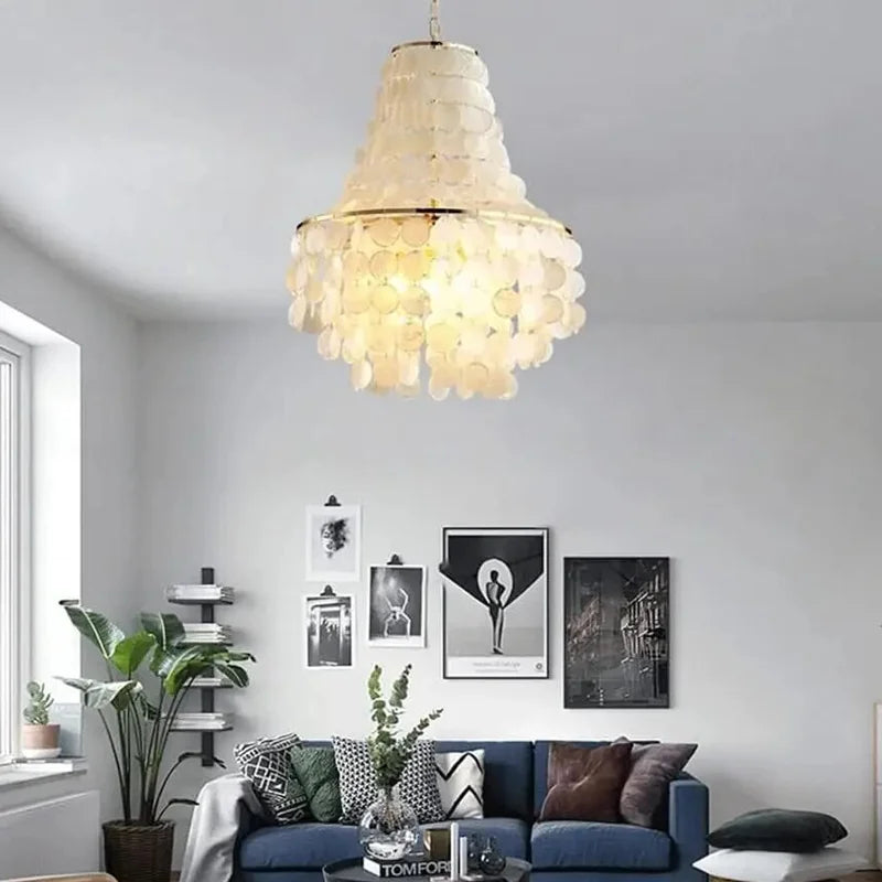 lustre moderne à LED pour décoration intérieure élégante - vue 4 sur 10