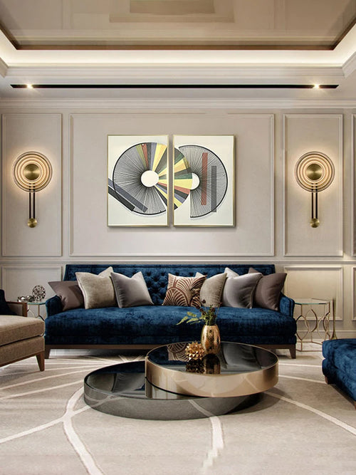 applique murale design minimaliste en verre pour intérieur - vue 4 sur 8