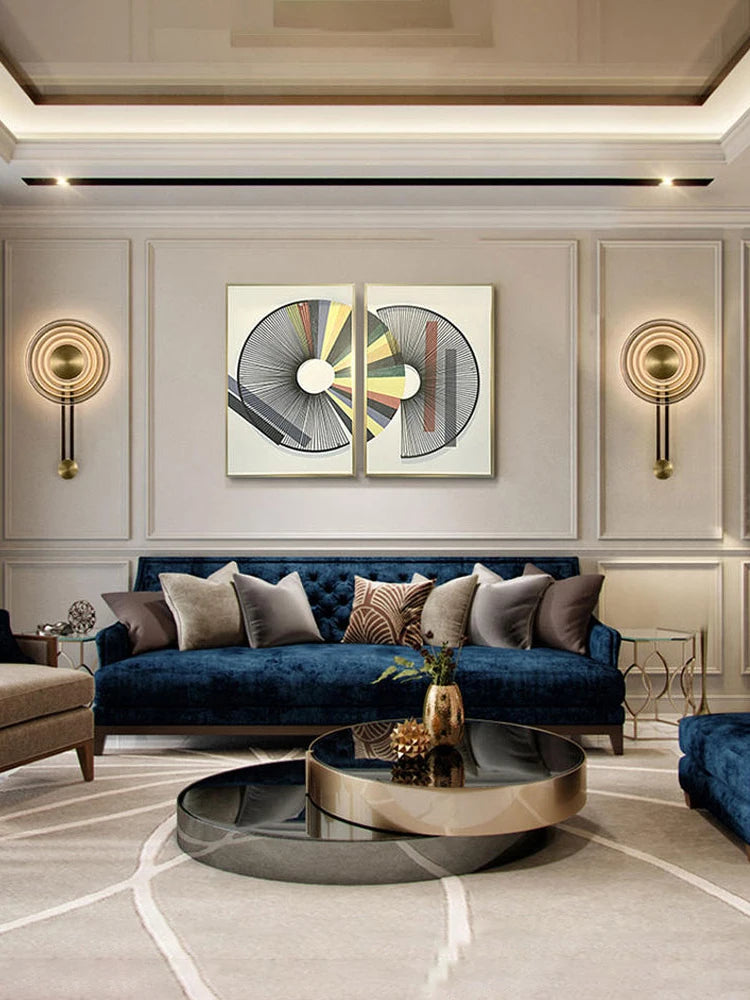 applique murale design minimaliste en verre pour intérieur - vue 4 sur 8