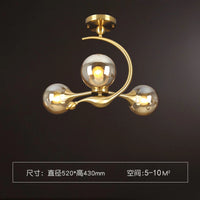 lustre nordique post-moderne simple style américain moderne
