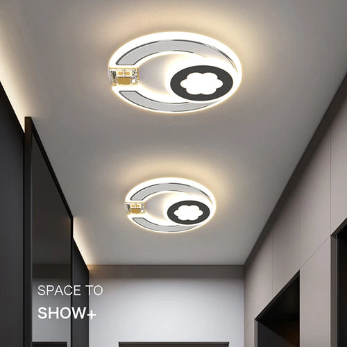 allée nordique led lumières de luxe personnalité créative - vue 2 sur 14