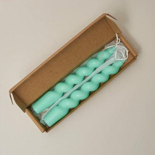 lot de 2 bougies spirales parfumées pour décoration intérieure et mariage - vue 21 sur 25