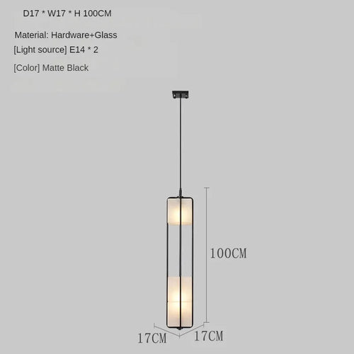 suspension en verre moderne pour éclairage de luxe intérieur
